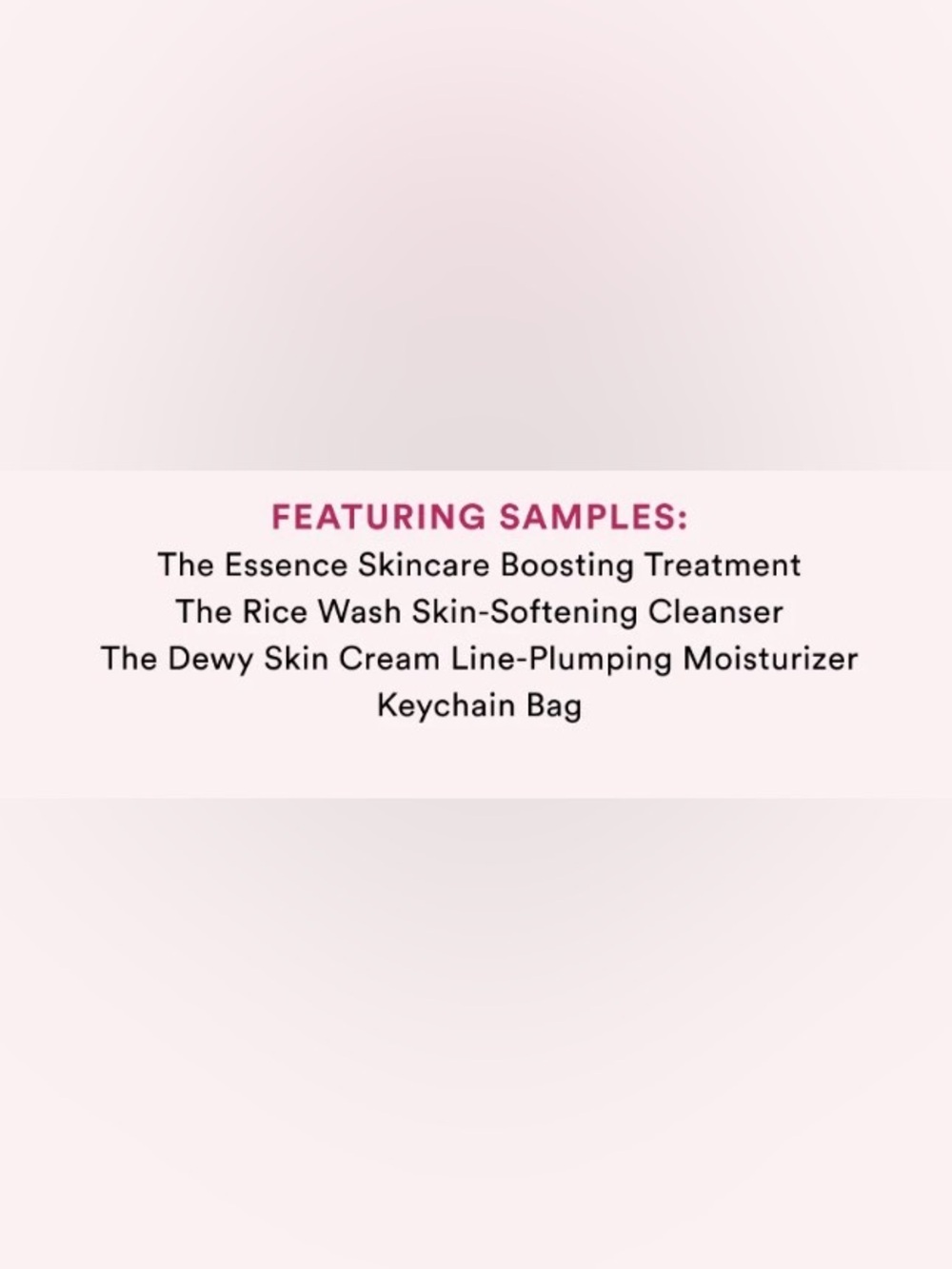Tatcha Beauty Makeup Pouch with 3 Travel Sized Skincare Samples - Picture 3 of 5